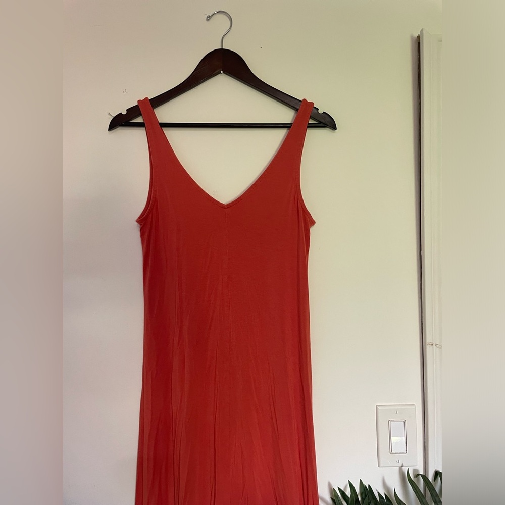 Knix Vibrant Orange V-Neck dress